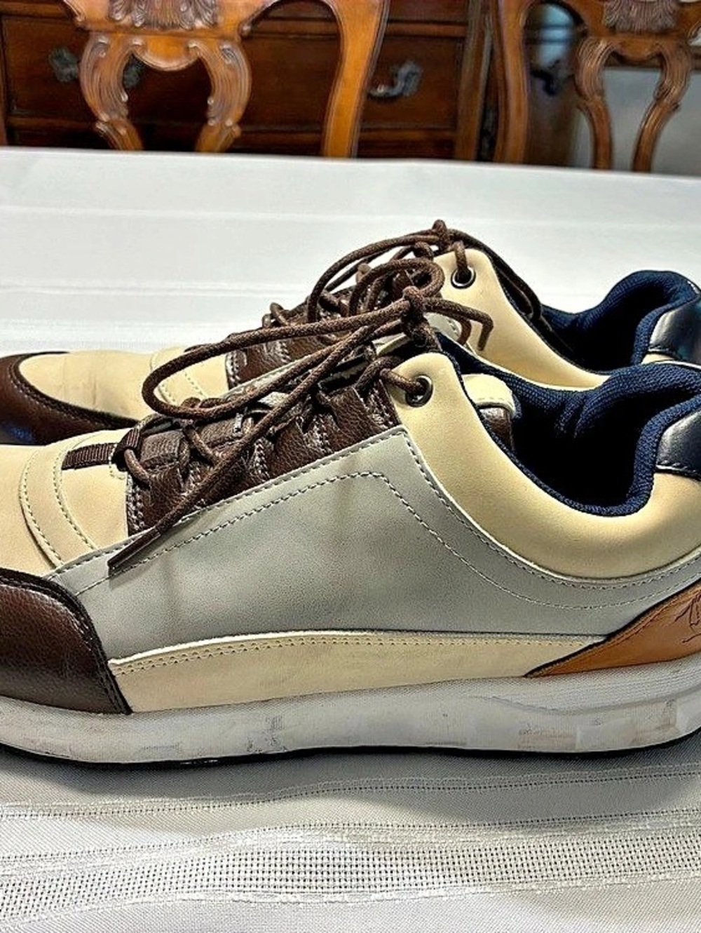 Original Penguin HP1919R4 Brown & Cream Sneakers men’s 11